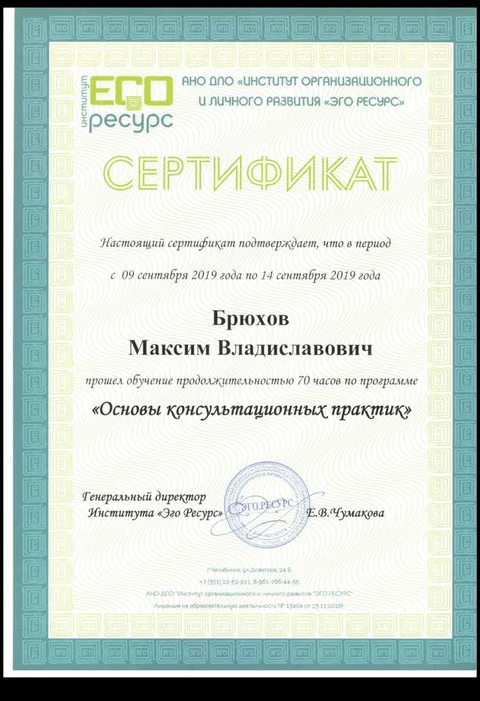 Основы консультационных практик